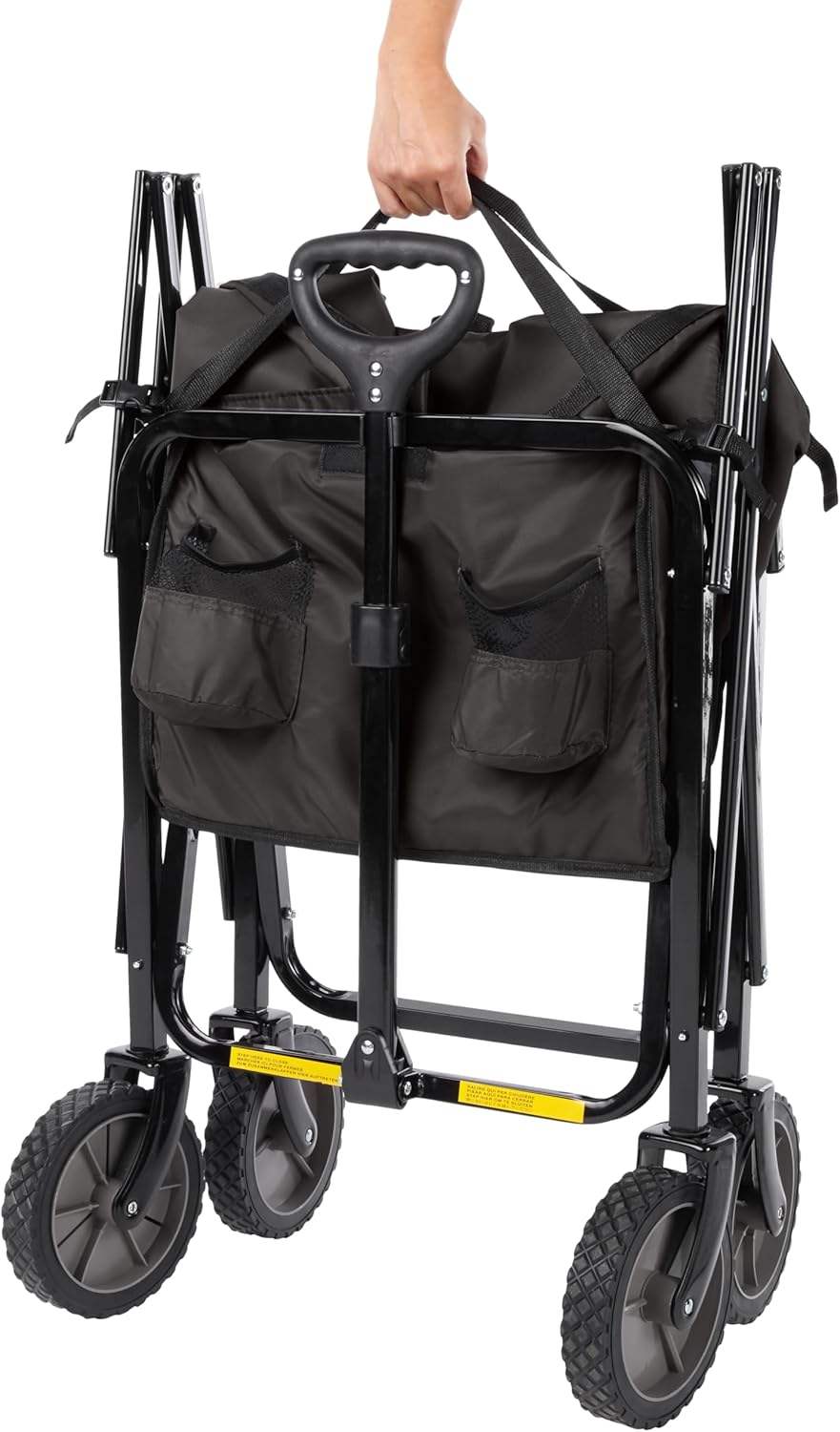 Collapsible Wagon Cart - 380LBS Utility Wagon, Camping, Garden, Shopping, Transport